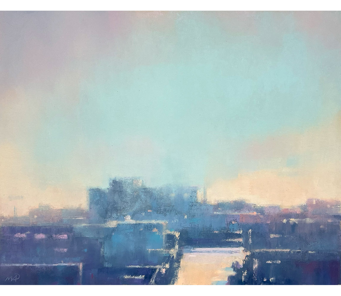 "Old Ballard Under a Pink and Blue Light" - Mitchell Albala
